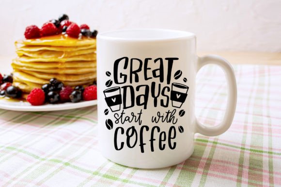 Great Days Start with Coffee SVG Review