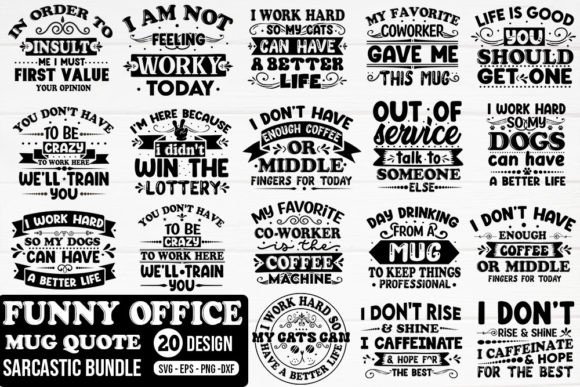 Sarcastic Coffee Mug Quote Svg Bundle Review