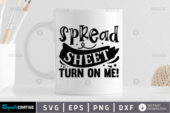 Spreadsheet Turn on Me SVG Review