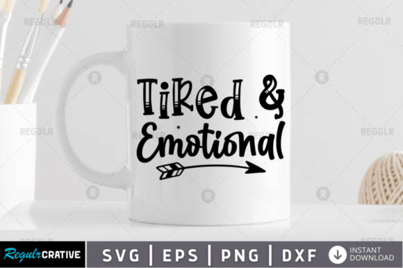 Tired Emotional SVG Review for Embroidery Projects